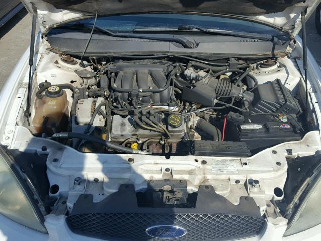 1FAFP53266A257429 - 2006 FORD TAURUS SE WHITE photo 7