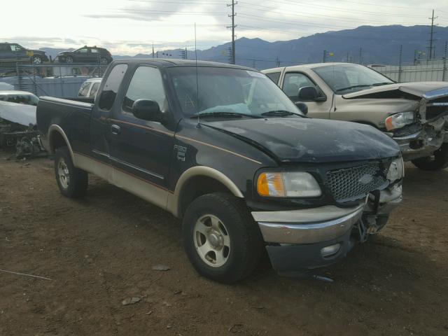 2FTRX18W7XCA68221 - 1999 FORD F150 BLACK photo 1