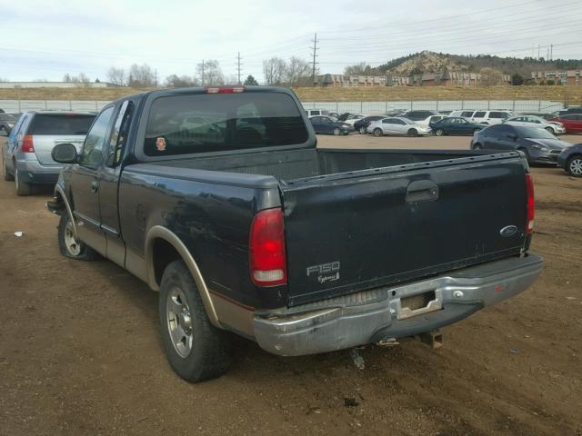 2FTRX18W7XCA68221 - 1999 FORD F150 BLACK photo 3