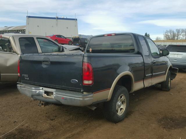 2FTRX18W7XCA68221 - 1999 FORD F150 BLACK photo 4