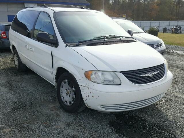 2C4GP44372R663662 - 2002 CHRYSLER TOWN & COU WHITE photo 1