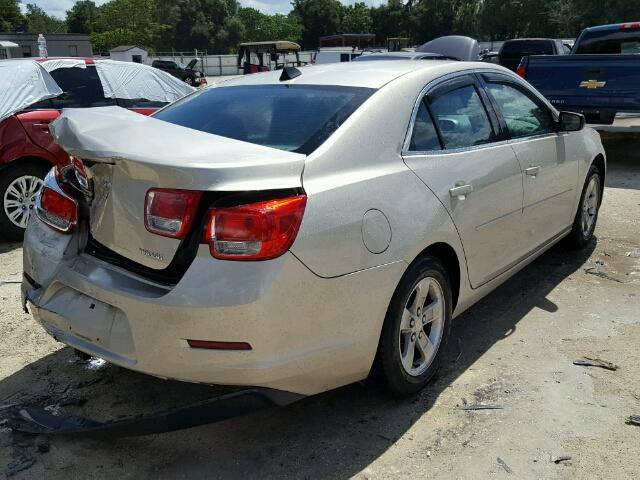 1G11B5SA9DF338929 - 2013 CHEVROLET MALIBU LS ვერცხლისფერი ფოტო 4