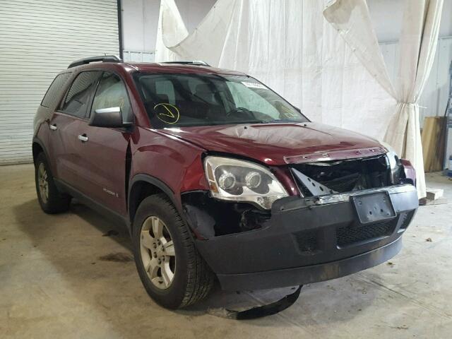 1GKEV13778J152776 - 2008 GMC ACADIA SLE RED photo 1