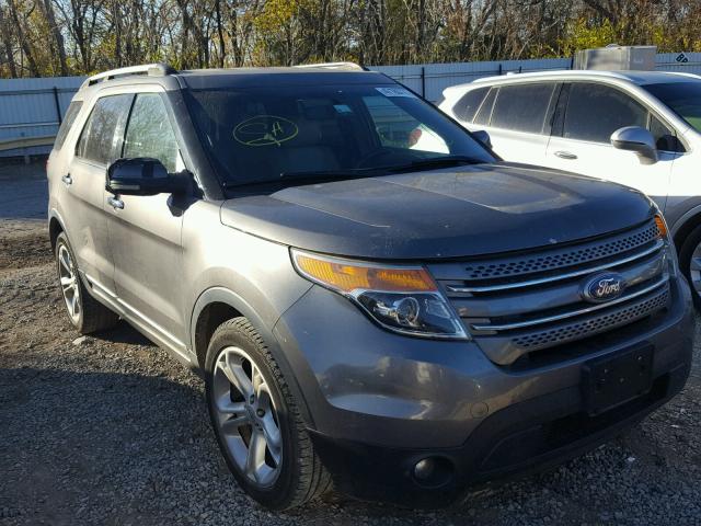 1FMHK7F83BGA28349 - 2011 FORD EXPLORER L GRAY photo 1