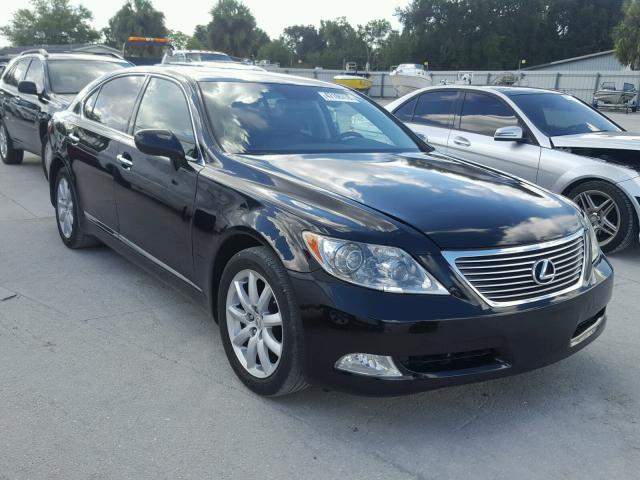 JTHGL46F675004865 - 2007 LEXUS LS 460L BLACK photo 1