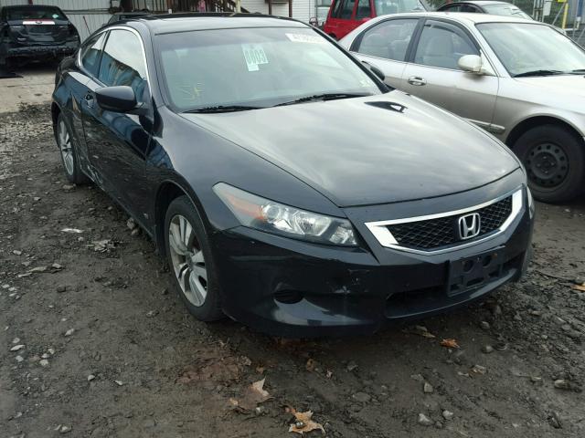 1HGCS12898A017130 - 2008 HONDA ACCORD EXL BLACK photo 1