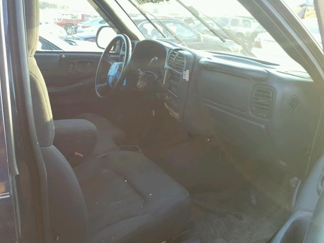 1GCCS14H138247045 - 2003 CHEVROLET S TRUCK S1 BLUE photo 5