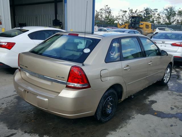 1G1ZT62815F160342 - 2005 CHEVROLET MALIBU MAX 棕色 照片 4
