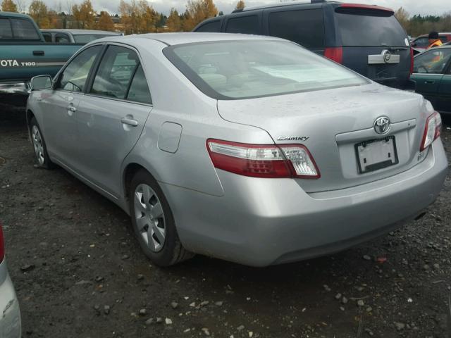 4T1BB46K99U101865 - 2009 TOYOTA CAMRY HYBR SILVER photo 3