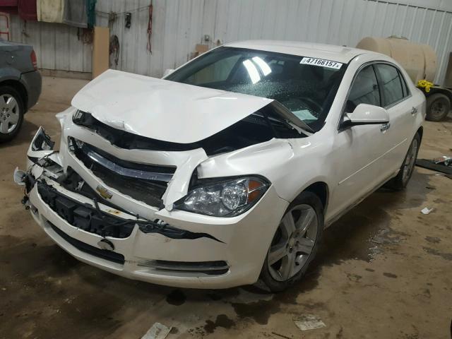 1G1ZC5E09CF252098 - 2012 CHEVROLET MALIBU 1LT თეთრი ფოტო 2