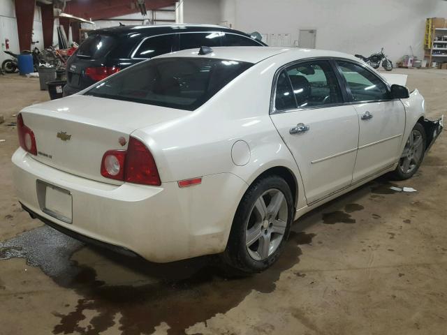 1G1ZC5E09CF252098 - 2012 CHEVROLET MALIBU 1LT თეთრი ფოტო 4