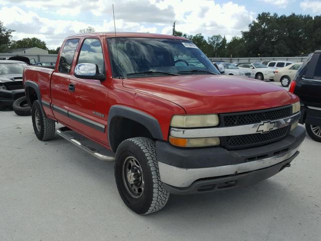 1GCHK29U92E187033 - 2002 CHEVROLET SILVERADO RED photo 1