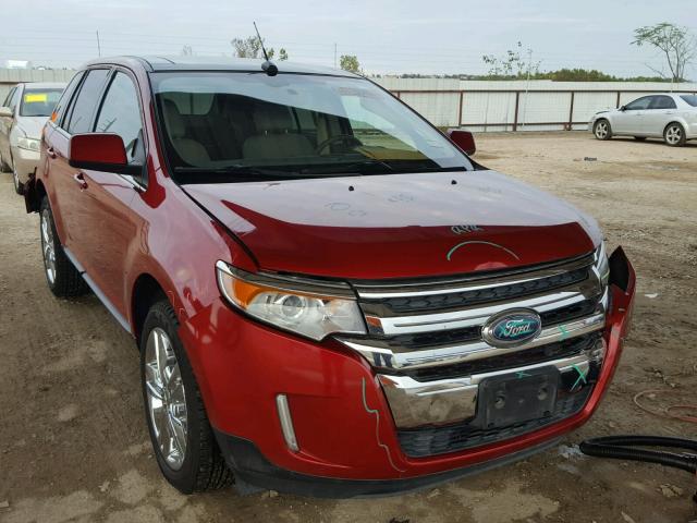 2FMDK3KC7BBA26998 - 2011 FORD EDGE LIMIT RED photo 1