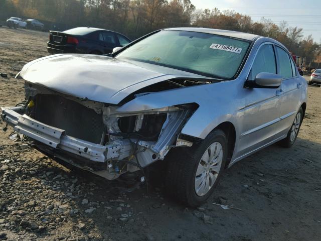 1HGCP26378A154217 - 2008 HONDA ACCORD LX SILVER photo 2