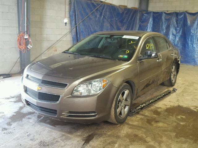 1G1ZC5E06CF213551 - 2012 CHEVROLET MALIBU 1LT BROWN photo 2