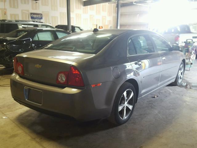 1G1ZC5E06CF213551 - 2012 CHEVROLET MALIBU 1LT BROWN photo 4