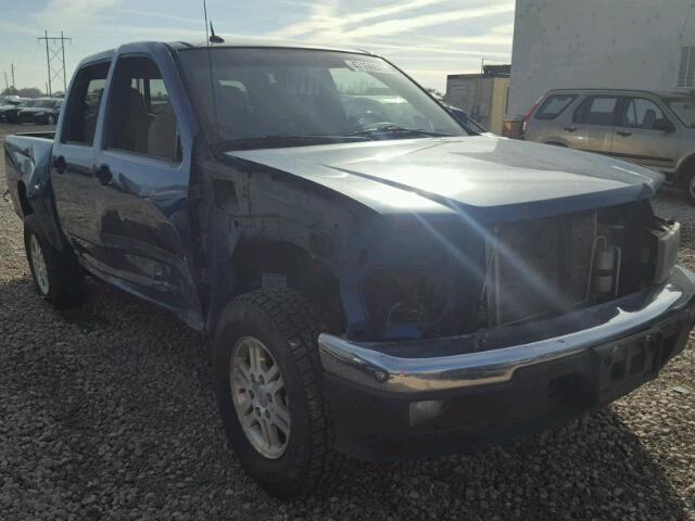 1GTDT13E198122368 - 2009 GMC CANYON BLUE photo 1