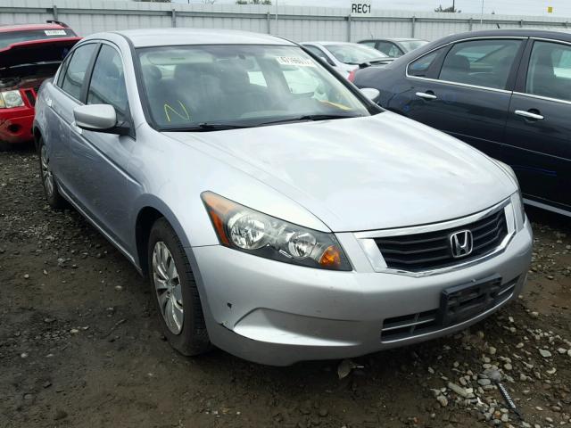 1HGCP26399A012808 - 2009 HONDA ACCORD LX SILVER photo 1