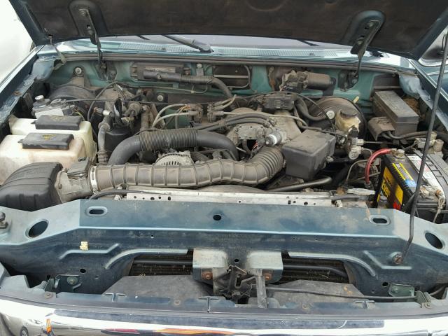 4F4ZR17V9XTM24474 - 1999 MAZDA B3000 CAB GREEN photo 7