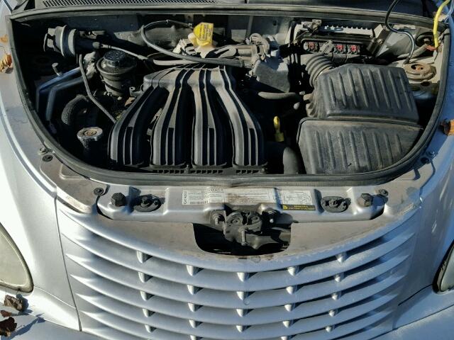 3C4FY48B44T352250 - 2004 CHRYSLER PT CRUISER SILVER photo 7