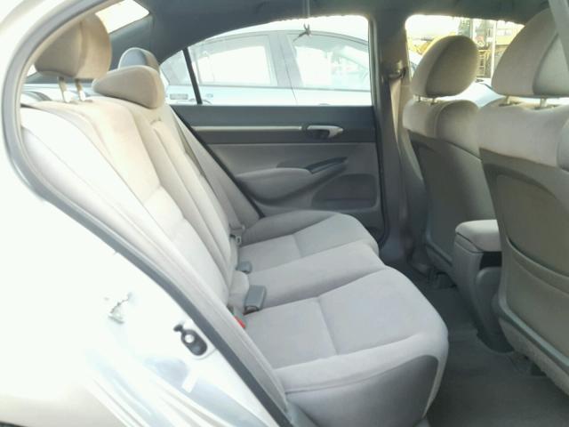 1HGFA16897L004505 - 2007 HONDA CIVIC EX ნაცრისფერი ფოტო 6