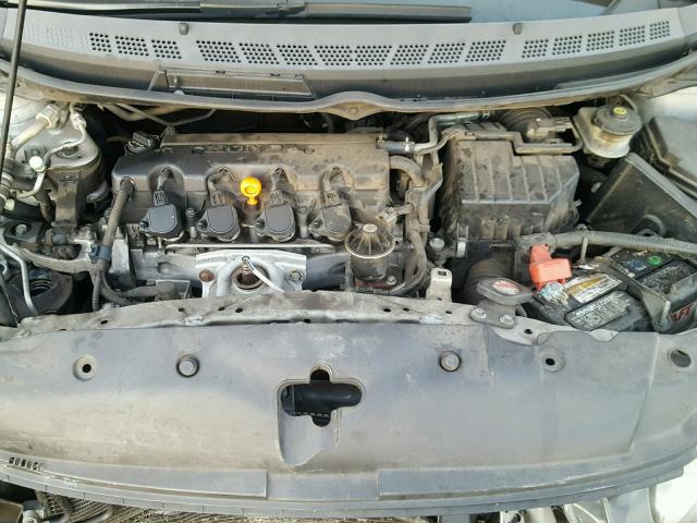 1HGFA16897L004505 - 2007 HONDA CIVIC EX ნაცრისფერი ფოტო 7