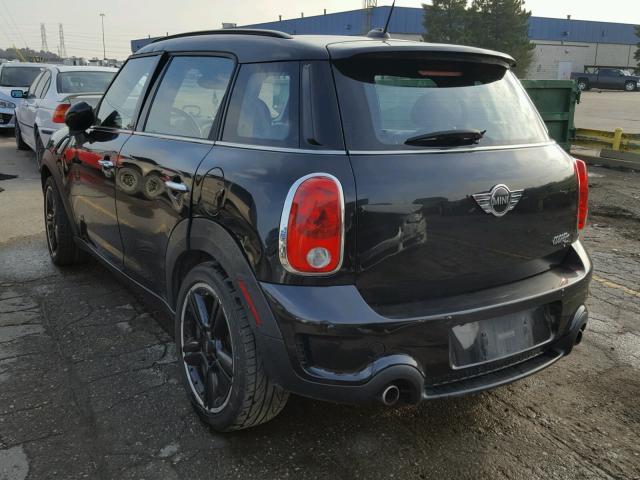 WMWZC5C53CWL55908 - 2012 MINI COOPER S C BLACK photo 3