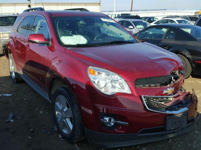 2GNFLNE5XC6213978 - 2012 CHEVROLET EQUINOX LT MAROON photo 1