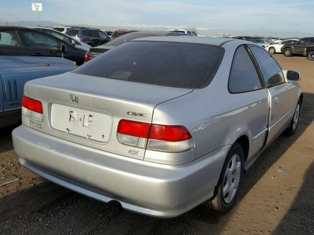 1HGEJ8142YL112264 - 2000 HONDA CIVIC EX SILVER photo 4