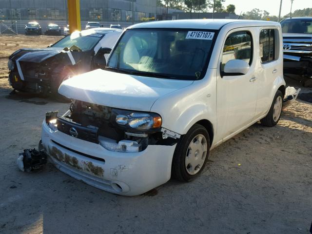 JN8AZ2KRXET350179 - 2014 NISSAN CUBE S WHITE photo 2