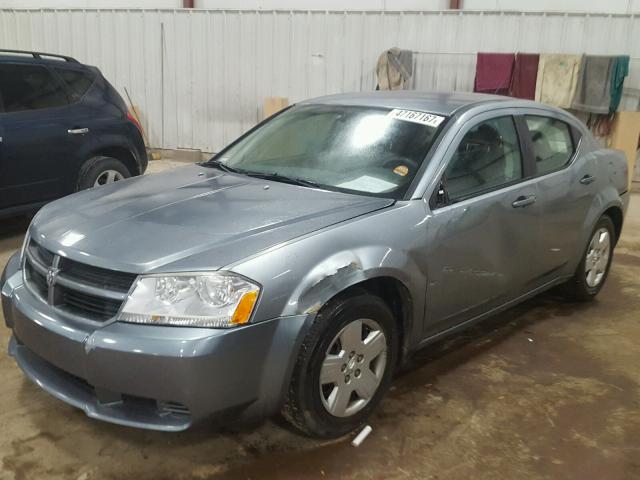 1B3LC46KX8N127231 - 2008 DODGE AVENGER SE GRAY photo 2