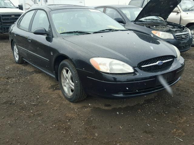 1FAFP56S4YG122980 - 2000 FORD TAURUS SEL BLACK photo 1