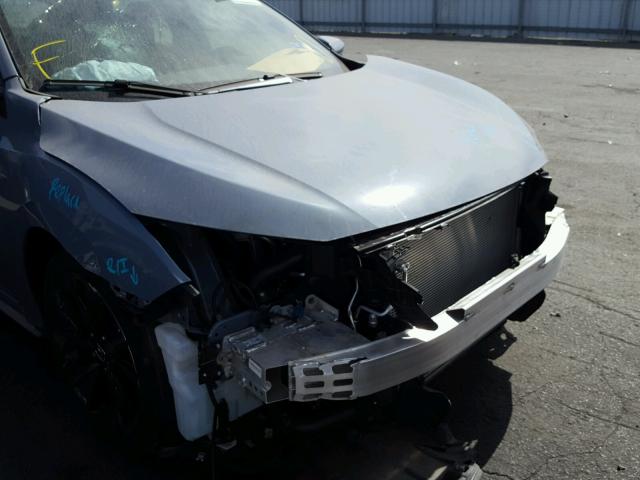 SHHFK7G46JU213333 - 2018 HONDA CIVIC SPOR BLACK photo 9