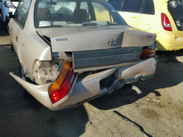 1NXAE09B1SZ241017 - 1995 TOYOTA COROLLA LE TAN photo 9