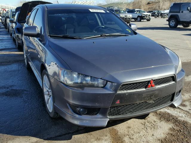 JA32U8FW0AU021303 - 2010 MITSUBISHI LANCER GTS GRAY photo 1