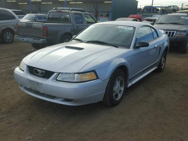 1FAFP4048YF102547 - 2000 FORD MUSTANG GRAY photo 2