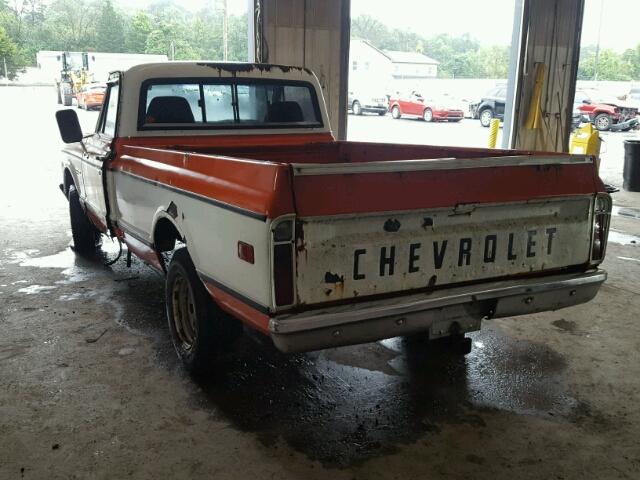 CKE142B128798 - 1972 CHEVROLET C10 RED photo 3