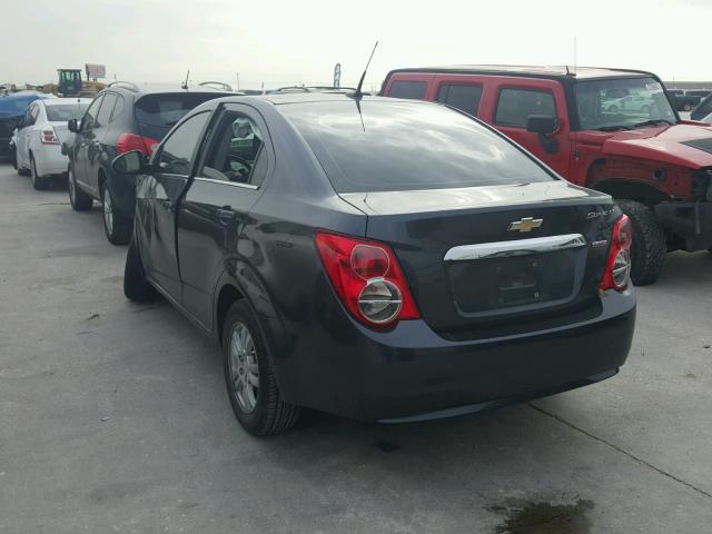 1G1JC5SB8D4214202 - 2013 CHEVROLET SONIC LT CHARCOAL photo 3