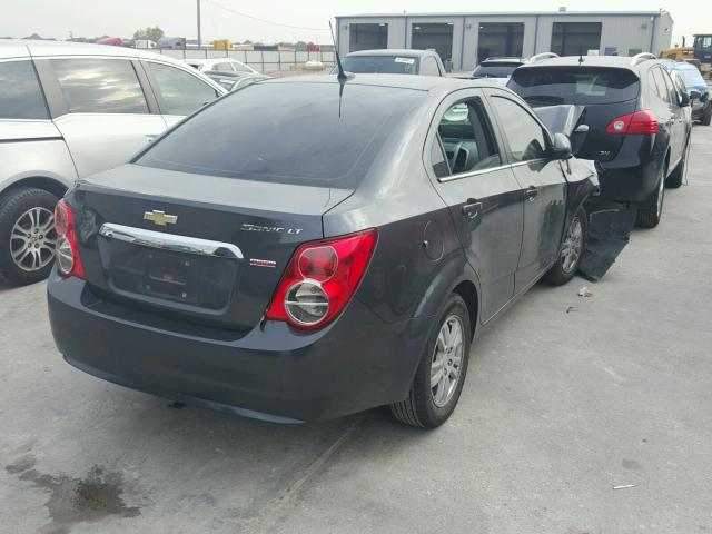 1G1JC5SB8D4214202 - 2013 CHEVROLET SONIC LT CHARCOAL photo 4