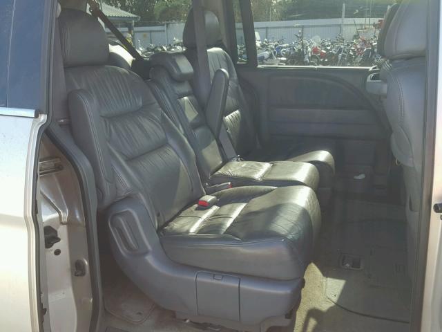 5FNRL38696B441189 - 2006 HONDA ODYSSEY EX SILVER photo 6