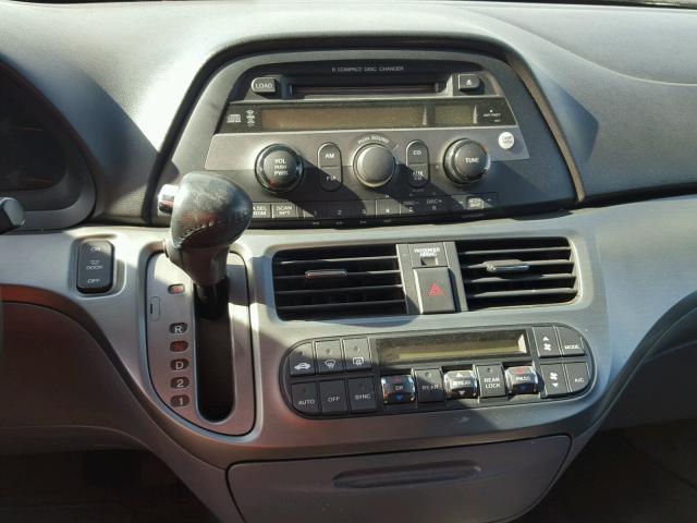 5FNRL38696B441189 - 2006 HONDA ODYSSEY EX SILVER photo 9