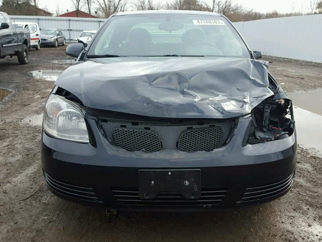 1G2AS18H197228726 - 2009 PONTIAC G5 BLACK photo 9