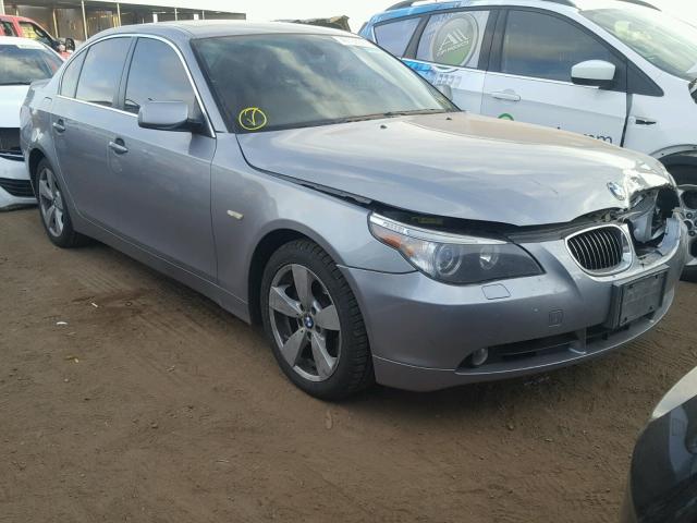 WBANF73527CU28467 - 2007 BMW 530 XI SILVER photo 1