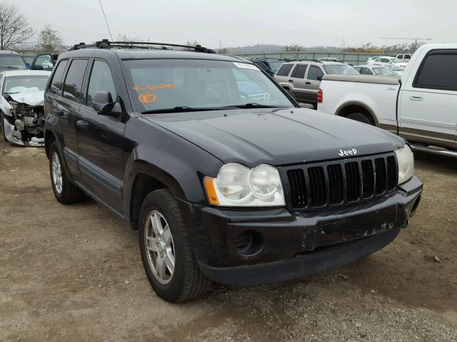 1J8GR48K76C326248 - 2006 JEEP GRAND CHER BLACK photo 1