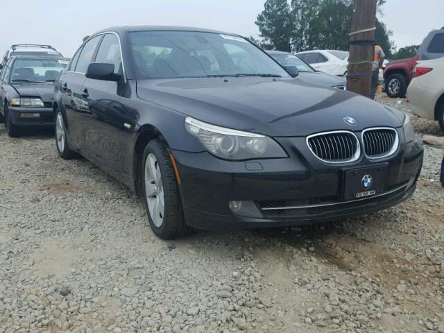 WBANV13568CZ60080 - 2008 BMW 528 XI BLACK photo 1