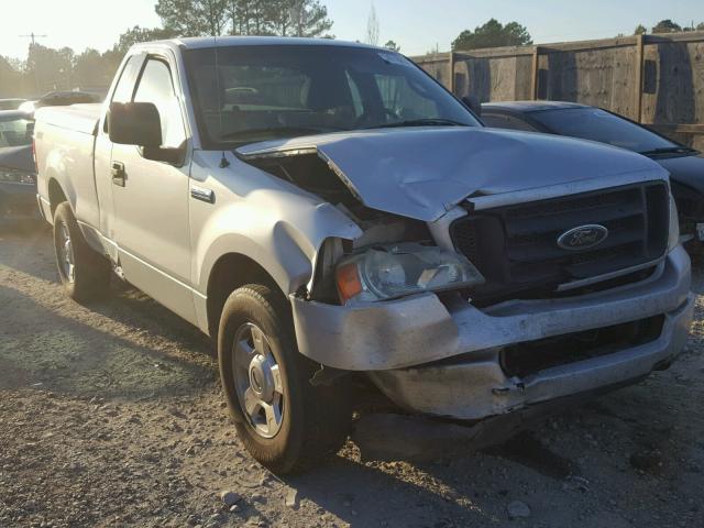 1FTRF12W24NC04515 - 2004 FORD F150 SILVER photo 1