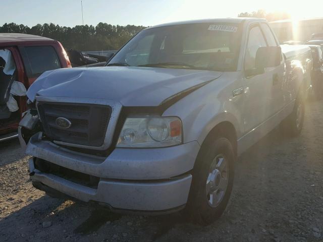 1FTRF12W24NC04515 - 2004 FORD F150 SILVER photo 2