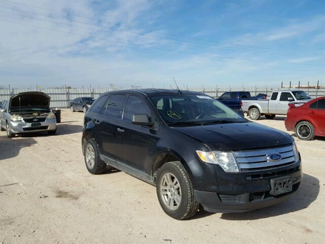 2FMDK36C68BA08981 - 2008 FORD EDGE SE BLACK photo 1