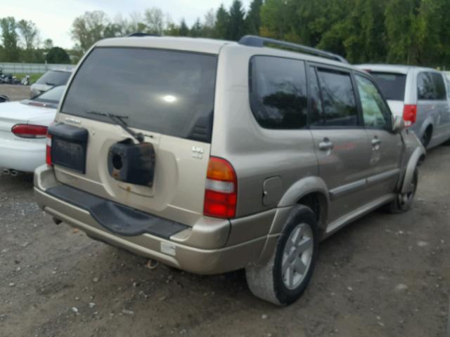 JS3TX92VX34111403 - 2003 SUZUKI XL7 PLUS TAN photo 4