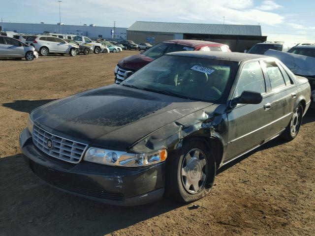 1G6KS54Y4XU914774 - 1999 CADILLAC SEVILLE SL GREEN photo 2